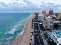 Residential flood barrier and waterproof garage system in Fort Lauderdale